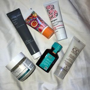 Mini bottles of all your favorite hair necessities